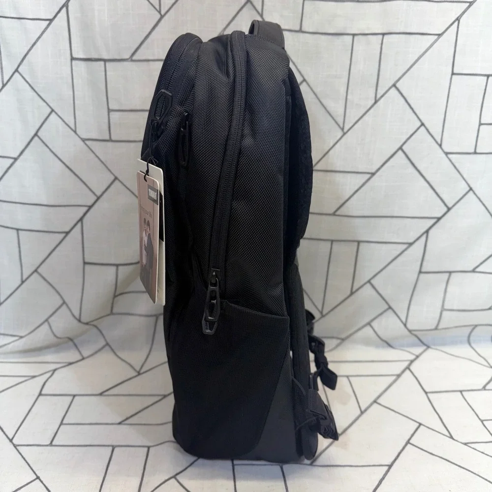 Thule‎ Accent Backpack 23L Black Laptop Tablet SafeZone Plante Moran Logo NEW